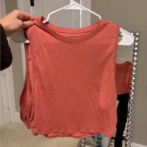Lululemon Women's Sleeveless Coral Top